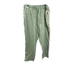 Caslon green pants size L NWOT